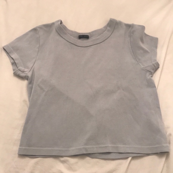 Brandy Melville Tops - Light blue brandy Melville shirt!